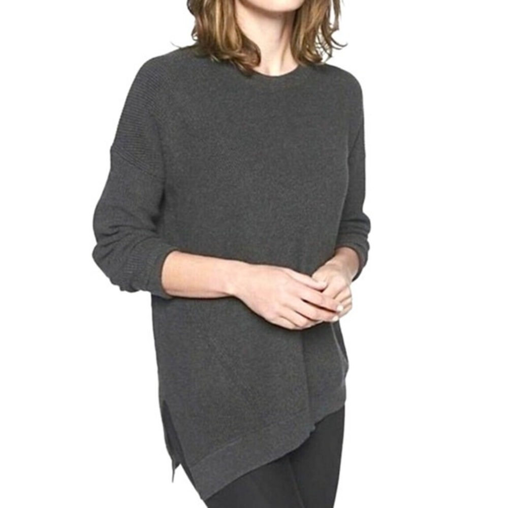 Athleta Rest Day Asymmetrical Sweater